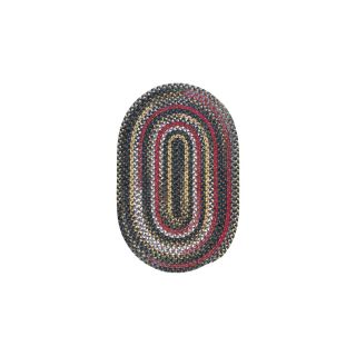 Chestnut Knoll Braided Oval Rugs, Brown