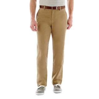 St. Johns Bay Chinos, Brown, Mens