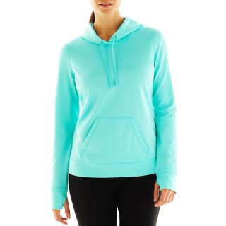 Xersion Performance Pullover Hoodie   Tall, Blue, Womens
