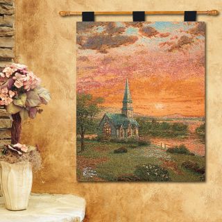 Sunrise Chapel Hanging Wall Tapestry
