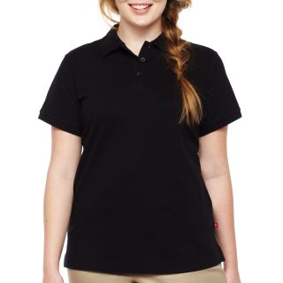 Dickies Pique Polo   Plus, Black