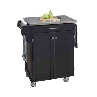 Create Your Own Small Kitchen Cart, Black