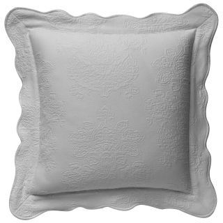 ROYAL VELVET Abigail Square Decorative Pillow, White