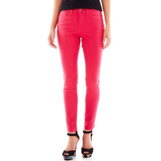 Levis 512 Skinny Jeans, Pink, Womens
