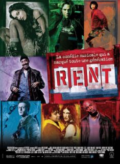 RENT   2005 (LARGE   FRENCH   ROLLED) Movie Poster