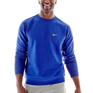 Nike Fleece Crewneck Sweatshirt, Deep Royal, Mens