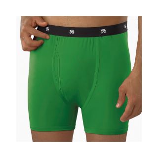 Stacy Adams Fashion Boxer Briefs   Big and Tall, Green, Mens