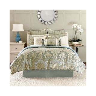 Croscill Classics Peyton 4 pc. Jacquard Comforter Set, Blue