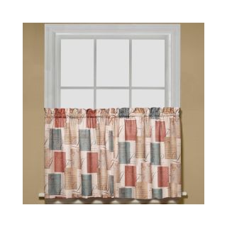 Tranquility Rod Pocket Window Tiers, Spice