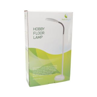 Naturalight Hobby Floor Lamp, White