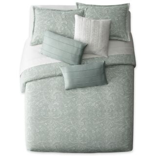 ROYAL VELVET Beacon Mint 7 pc. Comforter Set, Mint (Green)