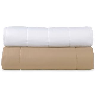 Twin Comforter and Mattress Pad Set, Khaki