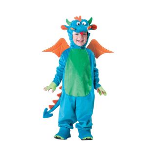 Dinky Dragon Toddler Costume, Blue, Boys