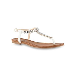 CALL IT SPRING Call It Spring Dwalira Flat Sandals, White, Womens