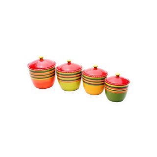 4 pc. Hot Tamales Canister Set