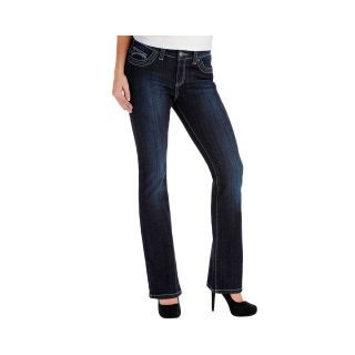 Lee Slender Secret Thickstitch Bootcut Jeans   Petite, Horizon, Womens
