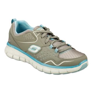 Skechers Synergy A Lister Sneakers, Gray, Womens