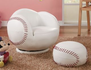 Small Baseball Kids Chair