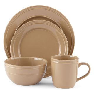 JCP Home Collection jcp home Stoneware 4 pc. Dinnerware Set
