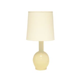 Ceramic Bottle Table Lamp, Ivory