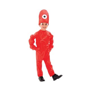 Yo Gabba Gabba Muno Toddler Costume, Red, Boys