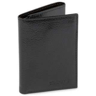 CLAIBORNE Tri Fold Leather Wallet, Mens