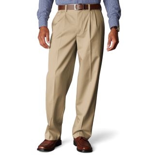 Dockers D4 Signature Relaxed Fit Pleated Khakis, Dkhaki, Mens
