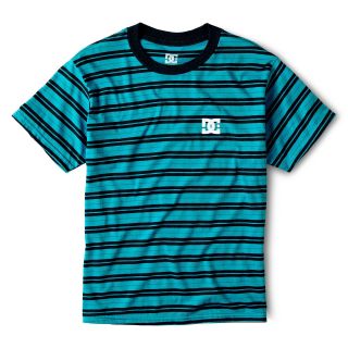 Dc Shoes DC Cane Stripe Crew   Boys 8 20, Turquoise, Boys