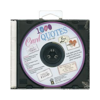 Card Quotes CD   1,000 Quotes