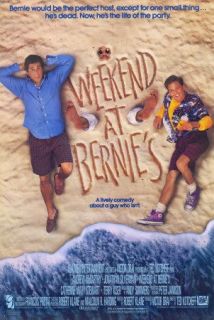 WEEKEND AT BERNIES Movie Poster