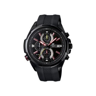 Casio Mens Black Ion Multifunction Chronograph Watch
