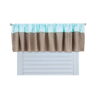 Trend Lab Cocoa Mint Valance, Brown