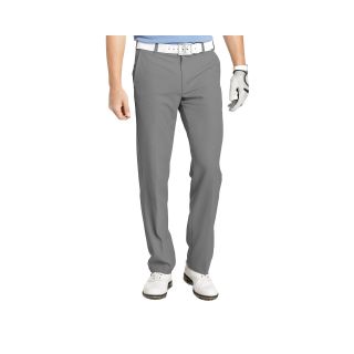 Izod Golf Slim Fit Flat Front Pants, Silver, Mens