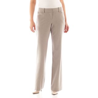 Worthington Modern Trouser Pants   Petite, White, Womens