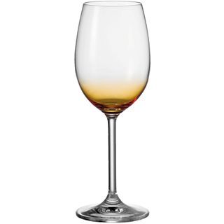 Leonardo Daily Colours Set of 6 White Wine Glasses, Orange