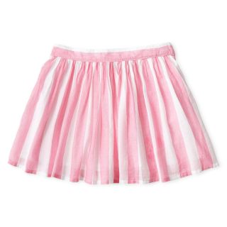 JOE FRESH Joe Fresh Striped Skirt   Girls 4 14, Pink, Girls