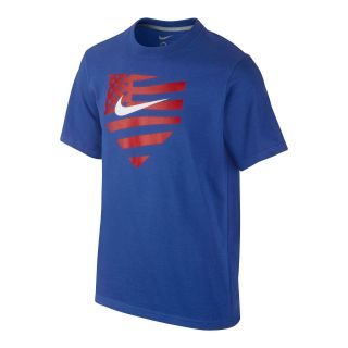 Nike USA Swoosh Graphic Tee   Boys 8 20, Bball royal, Boys