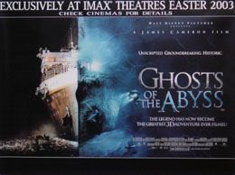 Ghosts of the Abyss (British Quad) Movie Poster