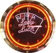 Poker Lady Luck Clock