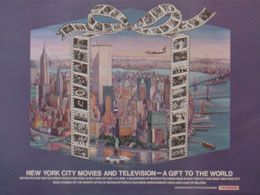 New York City Movies and Television Poster