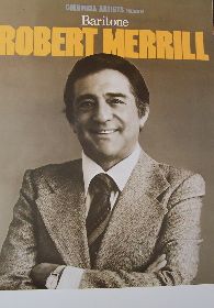Robert Merrill   Concert Touring Poster (Original Theatre Window Card)