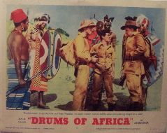 Drums of Africa (Original Lobby Card   #8) Movie Poster