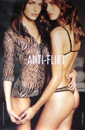 Anti Flirt Lingerie Promotional Poster Style B (French Rolled)