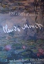 MONET   100 CHEFS DOUEVRE   MUSEE MARMOTTAN   1998 ART EXHIBIT