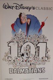 101 Dalmatians   Re Release (One Sheet) Movie Poster