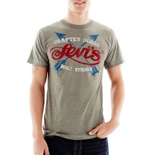 Levis Graphic Tee, Green, Mens