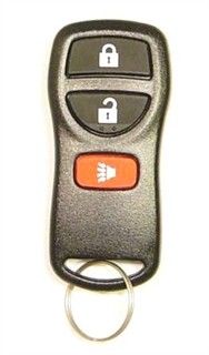 2009 Nissan Pathfinder Keyless Entry Remote