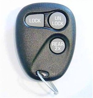 2002 Chevrolet Express Keyless Entry Remote   Used