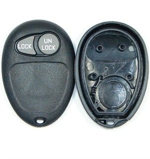 2 button Buick, Pontiac, Oldsmobile Remote replacement case/shell