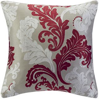 Traditional Floral Jacquard Decorative Pillow Cover